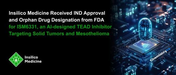 Insilico Medicine's AI-Designed TEAD Inhibitor Receives …